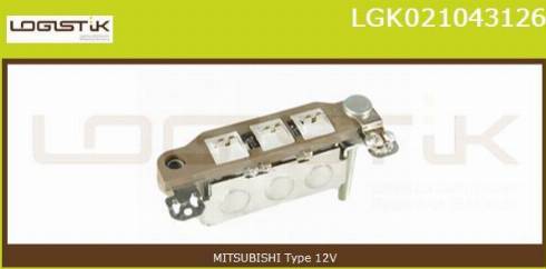 LGK LGK021043126 - Випрямляч, генератор avtolavka.club