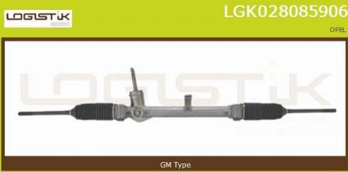 LGK LGK028085906 - Рульовий механізм, рейка avtolavka.club