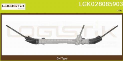 LGK LGK028085903 - Рульовий механізм, рейка avtolavka.club