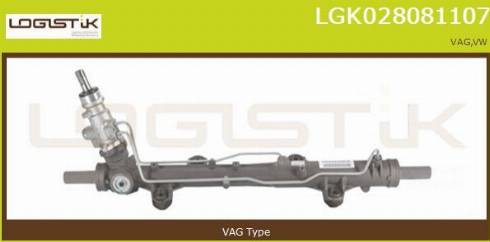 LGK LGK028081107 - Рульовий механізм, рейка avtolavka.club