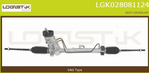 LGK LGK028081124 - Рульовий механізм, рейка avtolavka.club