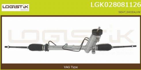 LGK LGK028081126 - Рульовий механізм, рейка avtolavka.club