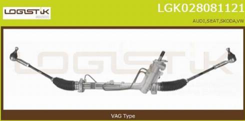 LGK LGK028081121 - Рульовий механізм, рейка avtolavka.club