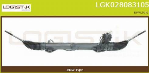 LGK LGK028083105 - Рульовий механізм, рейка avtolavka.club