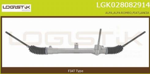 LGK LGK028082914 - Рульовий механізм, рейка avtolavka.club