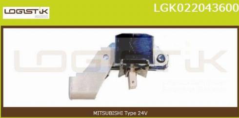 LGK LGK022043600 - Регулятор напруги генератора avtolavka.club