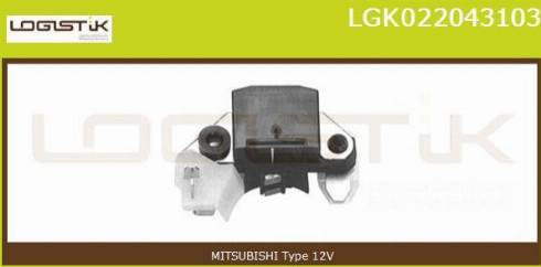 LGK LGK022043103 - Регулятор напруги генератора avtolavka.club