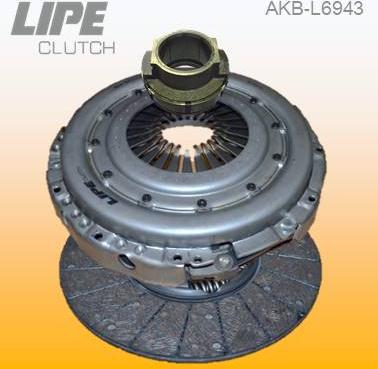 Lipe Clutch AKB-L6943 - Комплект зчеплення avtolavka.club