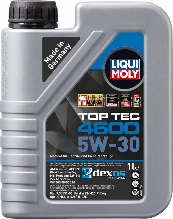 Liqui Moly 3755 - Моторне масло avtolavka.club