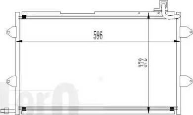 Loro 053-016-0020 - Конденсатор, кондиціонер avtolavka.club