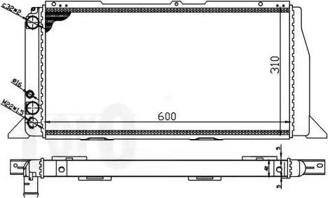 Loro 003-017-0001 - Радіатор, охолодження двигуна avtolavka.club
