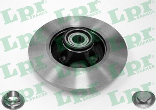 LPR C1015PCA - Гальмівний диск avtolavka.club