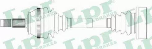 LPR DS13019 - Приводний вал avtolavka.club