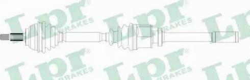 LPR DS39076 - Приводний вал avtolavka.club