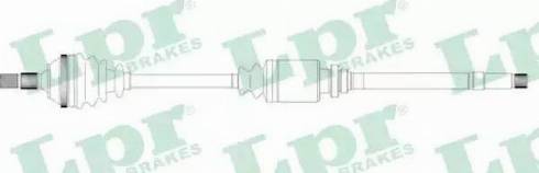 LPR DS38076 - Приводний вал avtolavka.club
