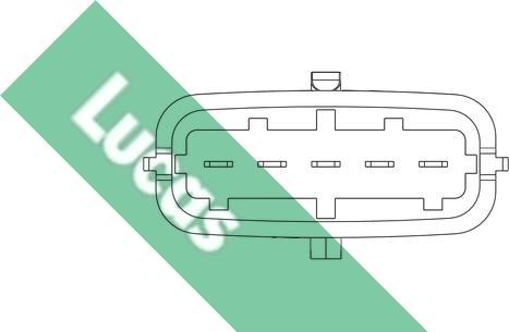 LUCAS FDM826 - Датчик потоку, маси повітря avtolavka.club