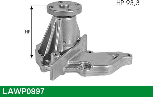 LUCAS LAWP0897 - Водяний насос avtolavka.club