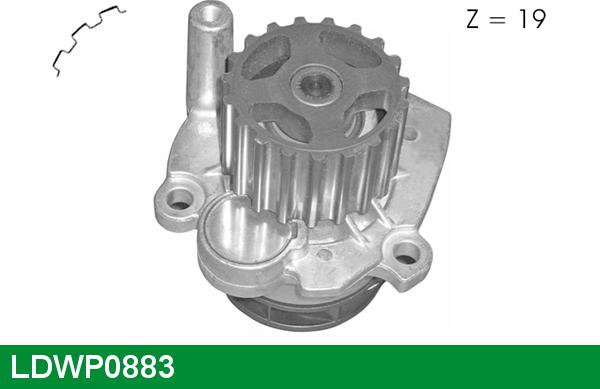 LUCAS LDWP0883 - Водяний насос avtolavka.club