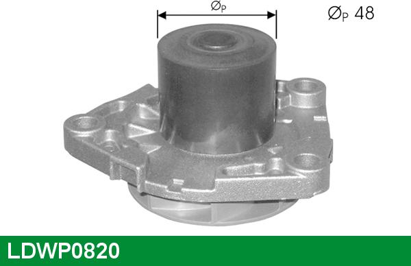 LUCAS LDWP0820 - Водяний насос avtolavka.club