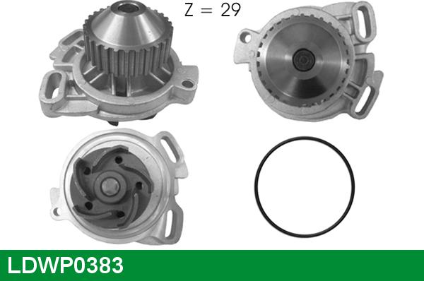 LUCAS LDWP0383 - Водяний насос avtolavka.club