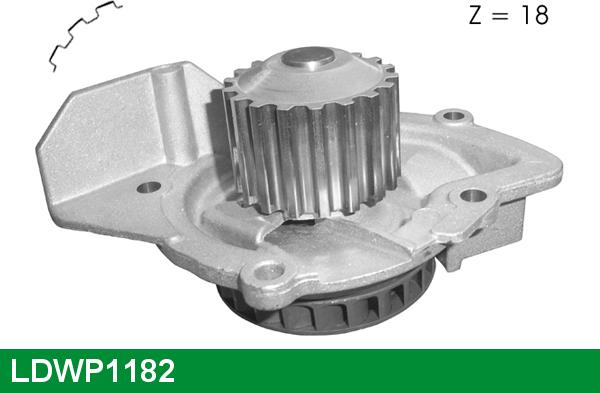 LUCAS LDWP1182 - Водяний насос avtolavka.club