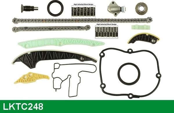LUCAS LKTC248 - Комплект ланцюга приводу распредвала avtolavka.club