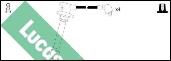 LUCAS LUC4533 - Комплект проводів запалювання avtolavka.club