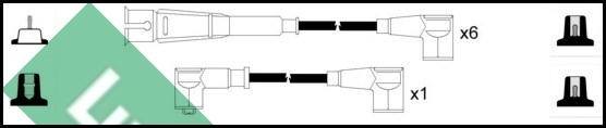 LUCAS LUC5220 - Комплект проводів запалювання avtolavka.club