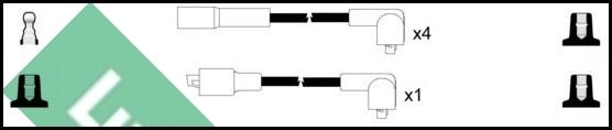LUCAS LUC7456 - Комплект проводів запалювання avtolavka.club