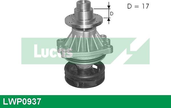 LUCAS LWP0937 - Водяний насос avtolavka.club