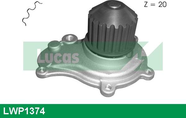 LUCAS LWP1374 - Водяний насос avtolavka.club