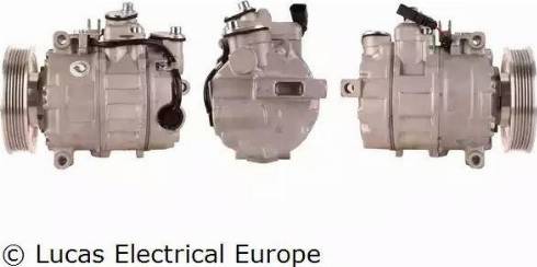 Lucas Electrical ACP497 - Компресор, кондиціонер avtolavka.club