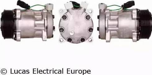 Lucas Electrical ACP459 - Компресор, кондиціонер avtolavka.club