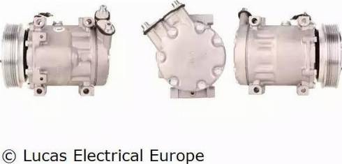 Lucas Electrical ACP411 - Компресор, кондиціонер avtolavka.club