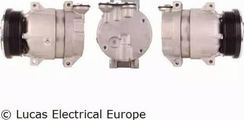 Lucas Electrical ACP480 - Компресор, кондиціонер avtolavka.club