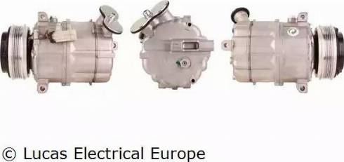 Lucas Electrical ACP667 - Компресор, кондиціонер avtolavka.club