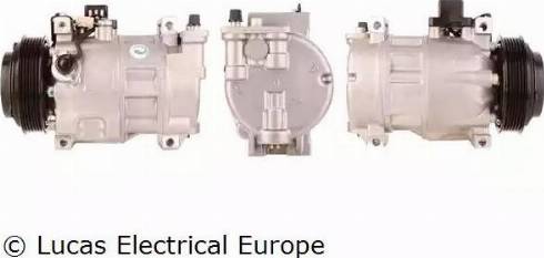 Lucas Electrical ACP157 - Компресор, кондиціонер avtolavka.club