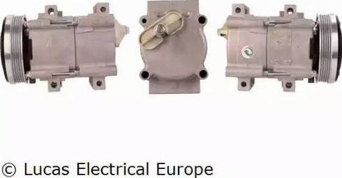 Lucas Electrical ACP168 - Компресор, кондиціонер avtolavka.club