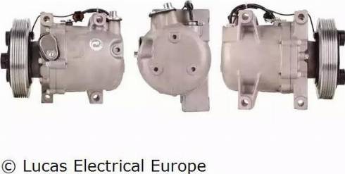 Lucas Electrical ACP187 - Компресор, кондиціонер avtolavka.club