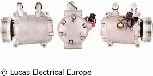 Lucas Electrical ACP214 - Компресор, кондиціонер avtolavka.club