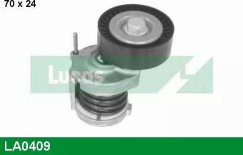 Lucas Engine Drive LA0409 - Натягувач ременя, клинові зуб. avtolavka.club