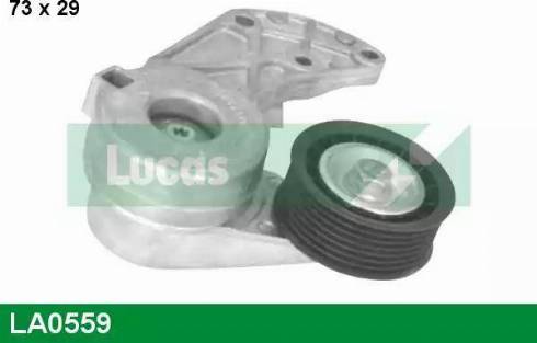 Lucas Engine Drive LA0559 - Натягувач ременя, клинові зуб. avtolavka.club