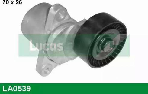 Lucas Engine Drive LA0539 - Натягувач ременя, клинові зуб. avtolavka.club