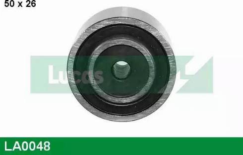 Lucas Engine Drive LA0048 - Паразитний / провідний ролик, поліклиновий ремінь avtolavka.club