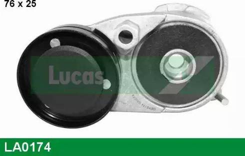 Lucas Engine Drive LA0174 - Натягувач ременя, клинові зуб. avtolavka.club