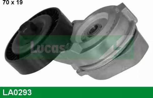 Lucas Engine Drive LA0293 - Натягувач ременя, клинові зуб. avtolavka.club