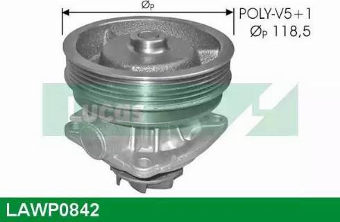 Lucas Engine Drive LAWP0842 - Водяний насос avtolavka.club