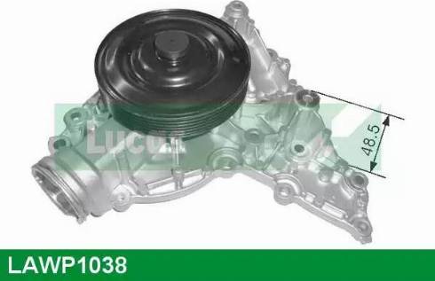 Lucas Engine Drive LAWP1038 - Водяний насос avtolavka.club