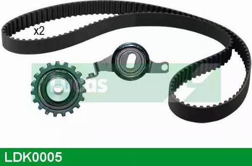 Lucas Engine Drive LDK0005 - Комплект ременя ГРМ avtolavka.club