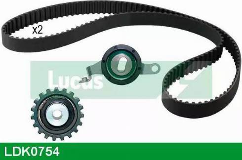 Lucas Engine Drive LDK0754 - Комплект ременя ГРМ avtolavka.club